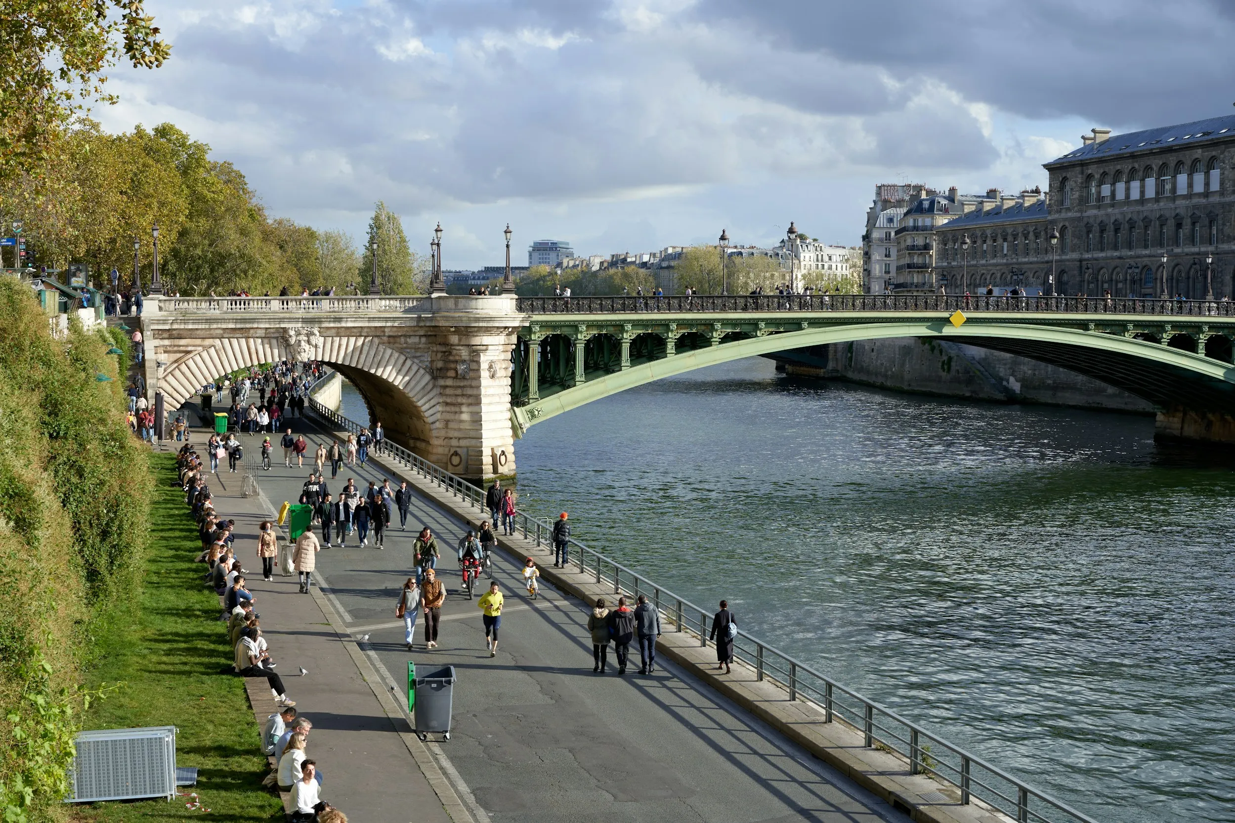 Les quais de Seine à Paris